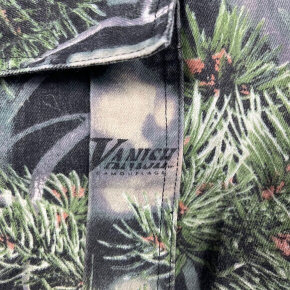 Dickies CamoWest Pants Mens (36)x32 Green Camo Cargo Utility Adjustable Outdoor - Picture 2 of 14